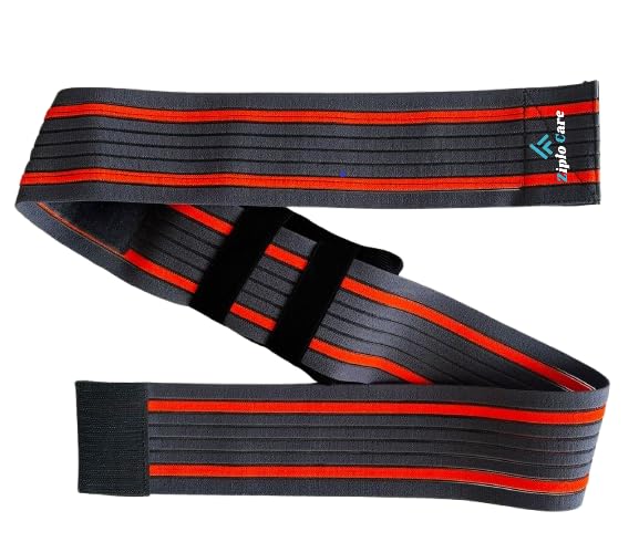 Umbilical Hernia Support Belt for Men | Adjustable Abdominal Binder | Breathable Compression Wrap for Navel Hernia, Post-Surgery Recovery & Belly Button Pain Relief (Black & Red, X-Large) Black & Red