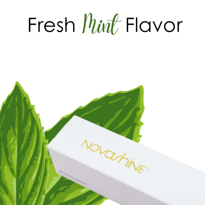 [Australia] - Novashine Teeth Whitening Gel Syringe Refill Pack 2X 5ml Syringes, No Sensitivity, Use with Novashine LED Light 1 