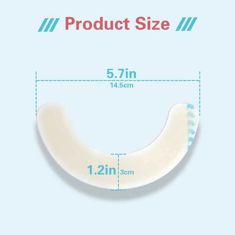 [Australia] - 20PCS Ostomy Barrier Strips, Medical Grade Hydrocolloid Waterproof Leak, Ostomy Supplies, Elastic Barrier Adhesive Tape for Colostomy Bags, Urostomy Bag, Ileostomy Bag 