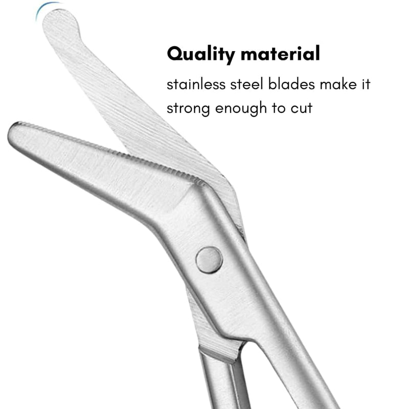 [Australia] - Ostomy Supplies, Ostomy Scissors Stainless Steel Scissors for Doctors, Nurses, Veterinary Home Nursing, 4.3 x 2.1 Inch. 1pcs 