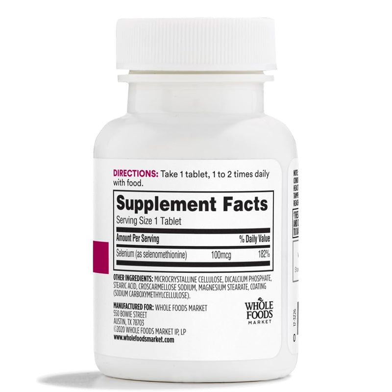 [Australia] - 365 by Whole Foods Market, Selenium 100MCG, 120 Tablets 