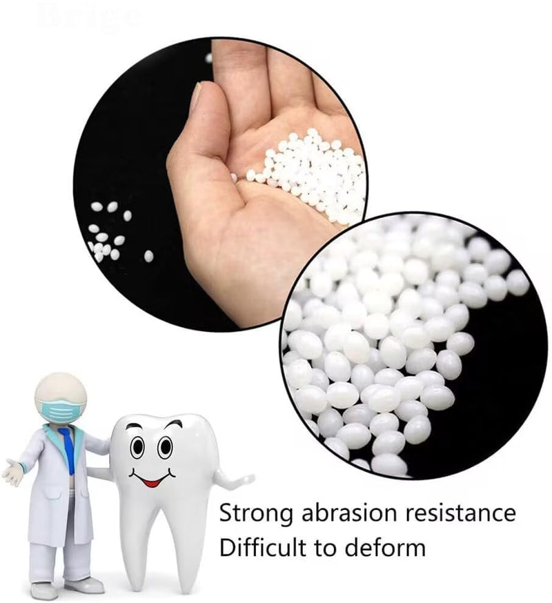 [Australia] - Fake Tooth Repair Kit-Thermal Beads for Filling Fix The Missing and Broken Tooth or Adhesive The Denture Fake Teeth 