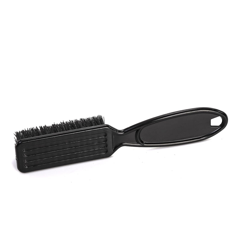 [Australia] - ZEAYEA 50 Pcs Blade Clipper Cleaning Brush, Barber Blade Cleaning Brush, Hair Styling Nylon Brush Tool for Trimmer Cleaning Clipper Manicure Salon Haircut, Barbers Supplies, Black 
