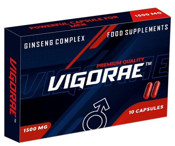 1500mg NEW UK Panax Ginseng Herbal Supplement – High Strength Ginseng Extract Capsules – Natural Energy & Focus Support – Wellness Formula – 10 Capsules