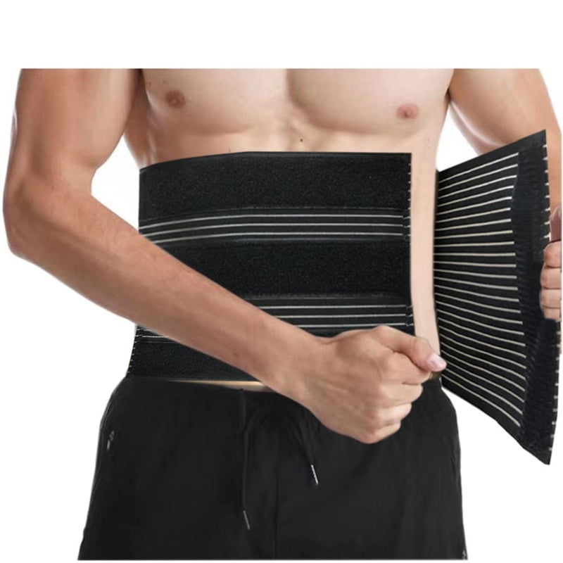 Lower Back Support Brace for Men and Women, Lumbar Pain Relief, Waist Trimmer Belt, Obesity Girdle for Liposuction, Postpartum Postnatal Recoery Support, Adjustable Waist Strap