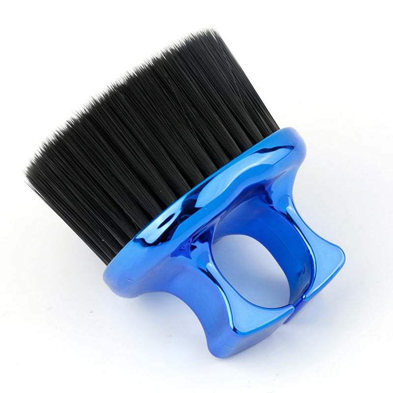 Mustaches Neck Duster Brush: 3pcs Barber Face Cleaning Hairbrush Beard Brush, Finger Brush for Barbers Men Beauty Salons Home Use