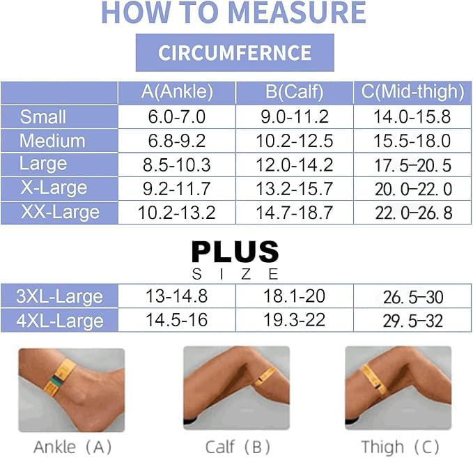 [Australia] - Compression Stockings for Women & Men, 15-20mmHg Thigh High Compression Socks,Closed Toe Medical Compression Socks with Silicone Dot Band-Best Support for Running Nursing Sports Varicose Veins Beige XX-Large 
