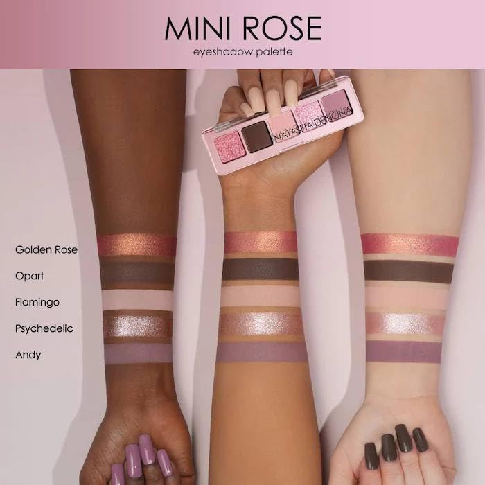 [Australia] - Natasha Denona Mini Rose Eyeshadow Palette + Bonus Premium Korean Sheet Masque with Collagen 