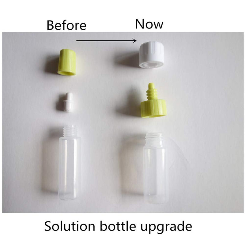 [Australia] - 4 Pack Colorful Contact Lens Case Kit with Mirror Durable, Compact, Portable Soak Storage Kit 