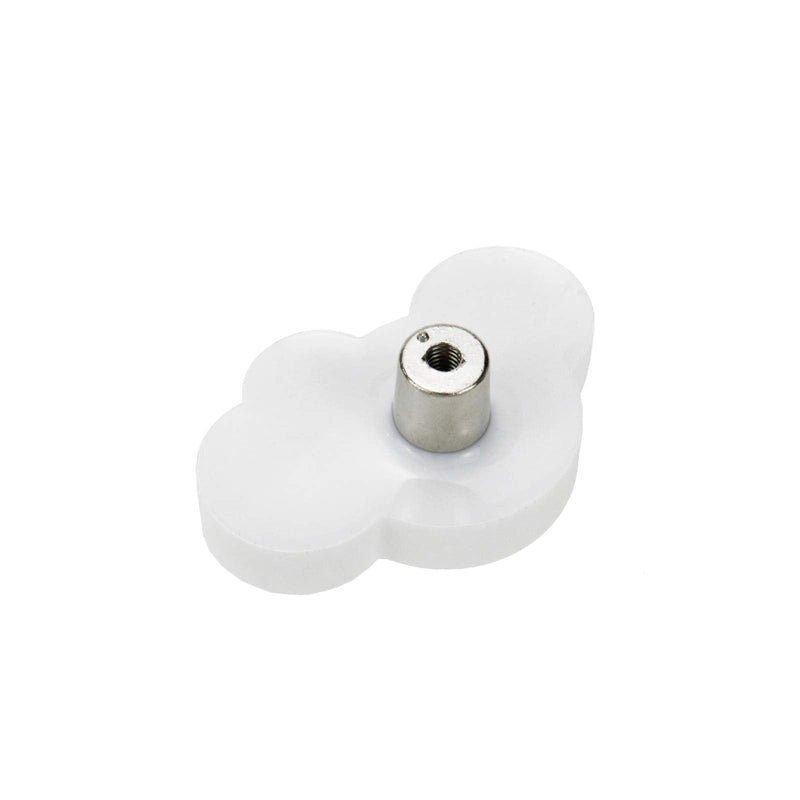[Australia] - Kids Door Knobs Cartoon Dresser Knobs Rubber White Cloud Cartoon Door Knob 2.09x1.22 (Lxw) Cute Cabinet Pulls for Kids' Room Cabinets, Doors, Dresser and Closets Pack of 8 2.09x1.22" (LxW) 
