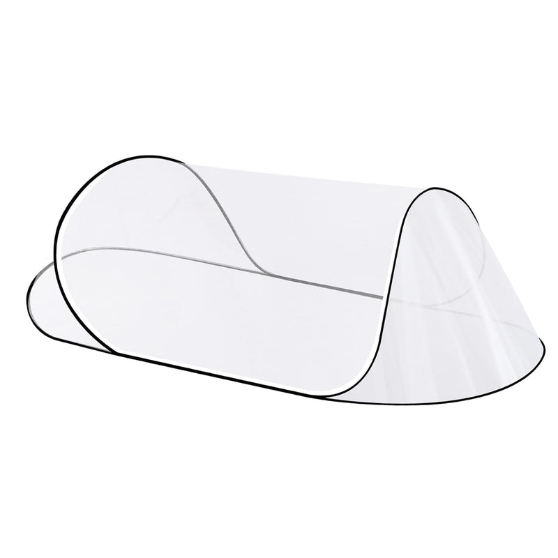 [Australia] - CMINGJ Large Pop Up Mosquito Tent, Portable Foldable Mosquito Net for Bed Camping Travel PatioÔºåMosquito Net for Adults Baby (78 * 31 * 22inch) (Black Fixed Size) Black Fixed Size 