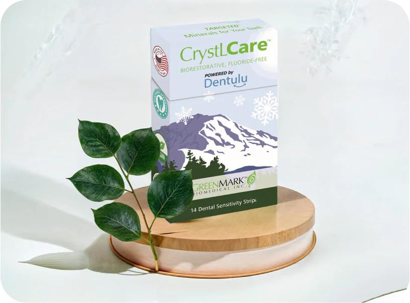 [Australia] - CrystLCare Biorestorative - The Fluoride-Free Dental Strip for Instant and Lasting Relief from Dental Sensitivity, containing 14 Strips 