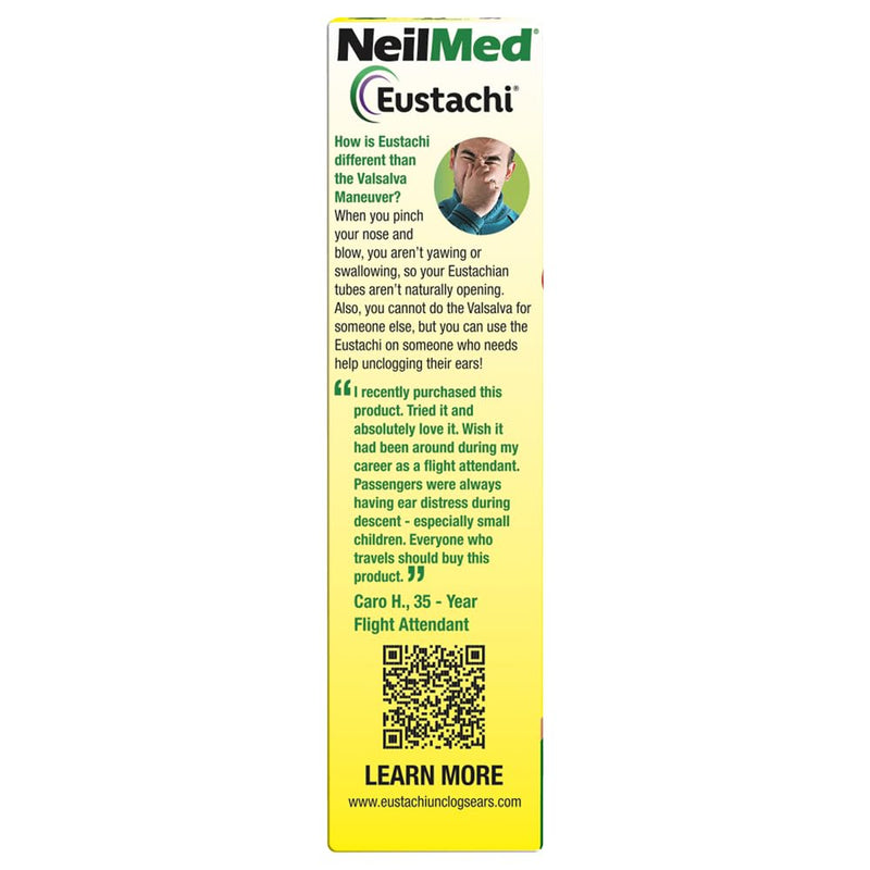 [Australia] - NeilMed Eustachi-Eustachian Tube Exercise-Pop Blocked Ears Safely. Helps Relieve Ear Pressure 