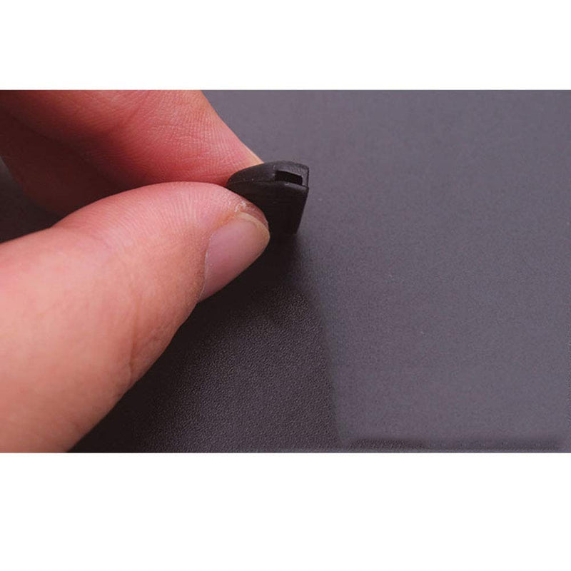 [Australia] - Sunglass Nose Pads Eyeglass Nose Pads Slip On Push in 17mm 3Paris Soft Silicone Replacement Nose Piece Pads on Nosepads for Glasses Eyeglasses Sunglasses 