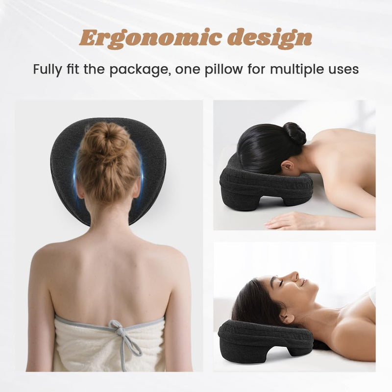 [Australia] - Face Down Pillow - Post Surgery Recovery Pillow for BBL, Post Eye Surgery & Vitrectomy Grey 