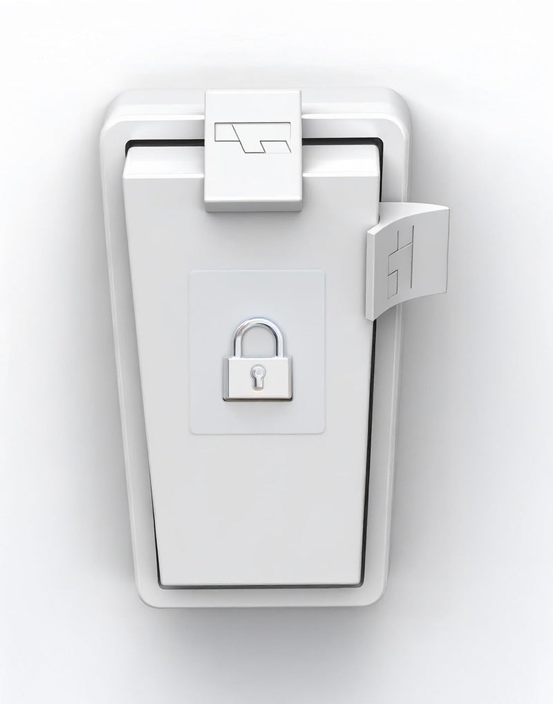 [Australia] - Rocker ‚Äì Snap-On Light Switch Guard for Rocker Switches | Tool-Free Childproof Cover Protects Smart Home Devices, Security Cameras & Lights | Clear, Invisible Design (White, 10 Pack) White 