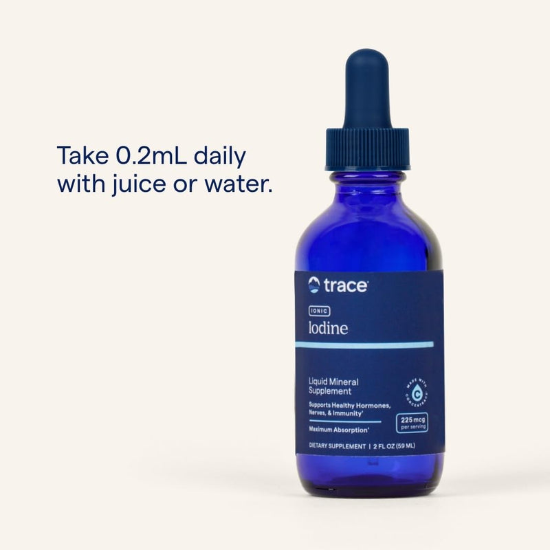 [Australia] - Trace Minerals Research IOKI01 - Liquid Ionic Iodine from Potassium Iodide Supplement, 0.3 lb 2 Fl Oz (Pack of 1) 