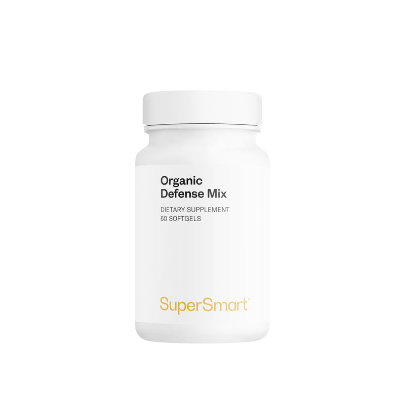 Defense Mix - Helps Stimulate Immunity – Supports the Body – Organic Essential Oils – Lemon, Oregano, Peppermint, Cinnamon – Non-GMO – SuperSmart