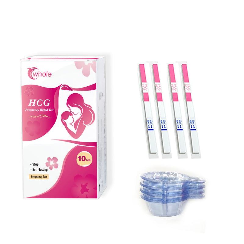 20 Pregnancy Test Strips for Early Detection 10 MIU/ml-Width of 5mm Home Test