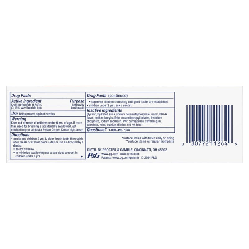 [Australia] - Crest 3D White Brilliance Luminous Purple Teeth Whitening Toothpaste, 4.6 oz Pack of 3, Anticavity Fluoride Toothpaste, Fights 100% More Surface Stains, 24 Hour Active Stain Prevention 4.6 Ounce (Pack of 3) 