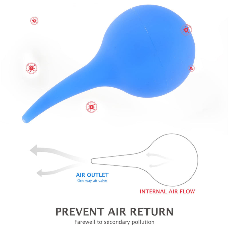 [Australia] - FOMIYES Ear Suction Bulb Rubber Suction Ear Syringe, 75ml Hand Bulb Syringe Ear Washing Squeeze Bulb Ear Washing Squeeze Bulb Air Blower Pump Cleaner Laboratory Tool Hand Bulb Syringe 