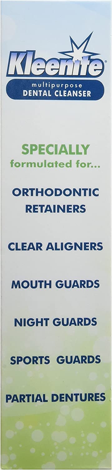 [Australia] - kleenite Multipurpose Dental Cleanser, 90 cleanings, Fresh mint 9 fl oz (Pack of 2) 