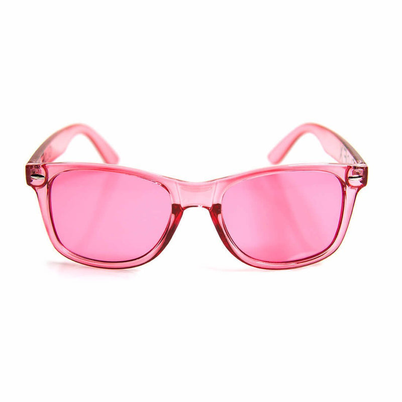 [Australia] - GloFX Baker-Miller Pink (Rose) Color Therapy Glasses Chakra Glasses Relax Glasses Rose 