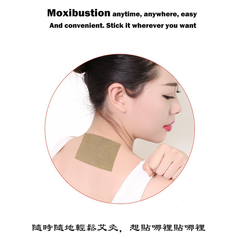 [Australia] - Eeorxhl Moxibustion Patch, Wormwood Moxa Patch Stickers for Knee Waist Neck ËâæËçâË¥¥, 40pcs/Box 