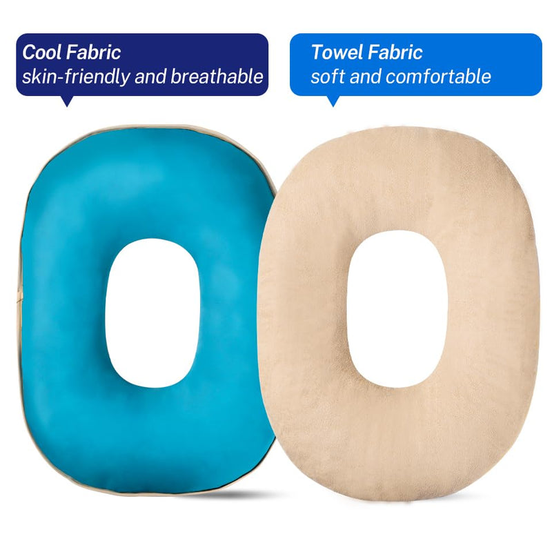 [Australia] - Butt Pillow - Donut Pillow, Tailbone Pain Relief Cushion, Bed Sore Cushions for Butt, Pressure Relief Seat Cushion, hemorrhoid, Office Chair, BBL Pillow, Provitalize for Women Hip Pain 
