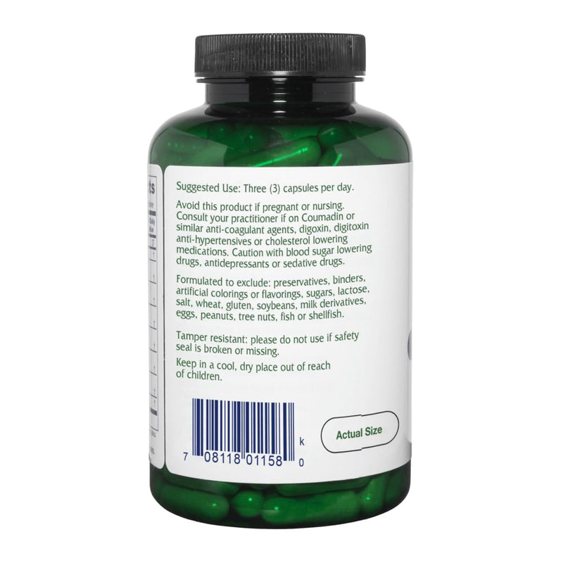 Vitanica VasoBlend, Cardiovascular Support, Vegan/Vegetarian, 180 Capsules VasoBlend Pro Logo 180 Count (Pack of 1)