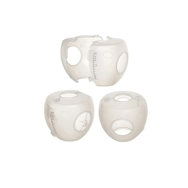 [Australia] - Baby Safety Door Knob Covers - 3 Count (Pack of 1) 3 Count (Pack of 1) 