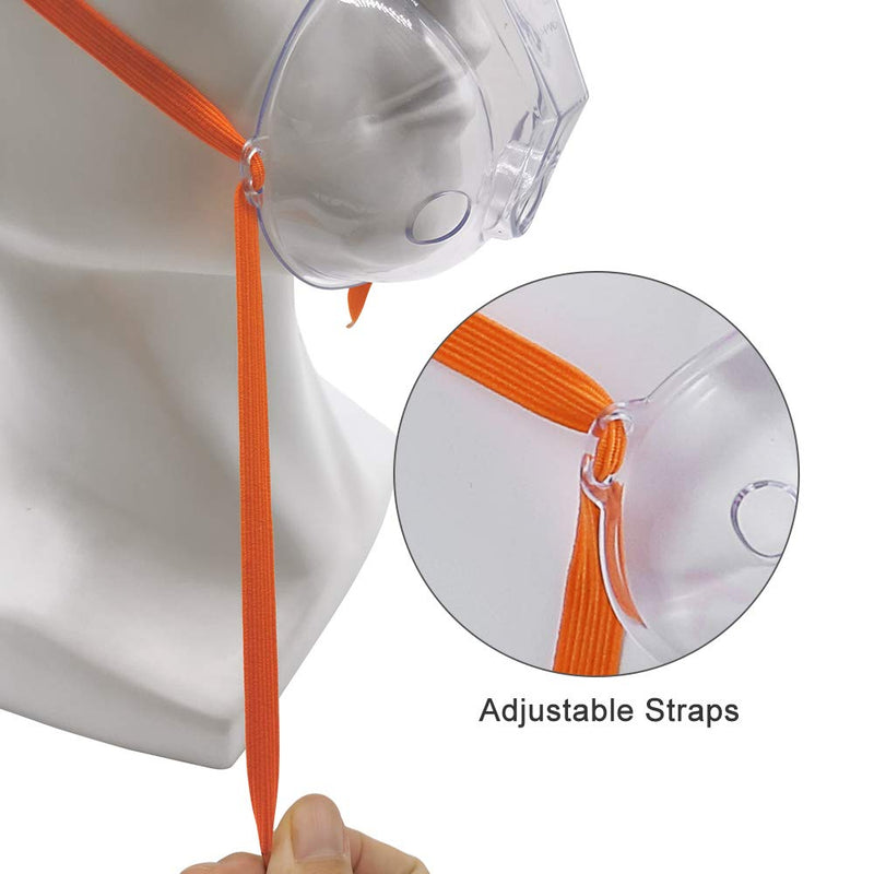 [Australia] - Mask Holder, No-Slip Secure Mask Strap for Cool Mist Inhaler, Comfortable Adjustable Head Straps Kit for Children and Adults 