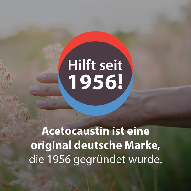 [Australia] - Acetocaustin solution | Wart remedies | Pain-free | Children from 4 years | Wart treatment for hands and feet | 2ML wart remover | Remove warts 