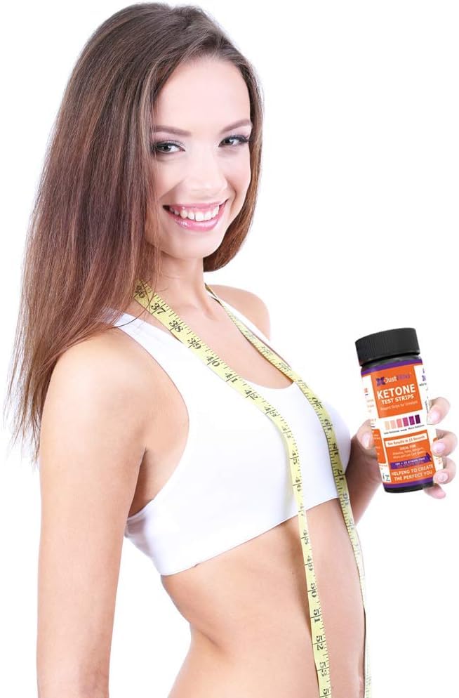 [Australia] - Ketone Keto Urine Test Strips. Look & Feel Fabulous on a Low Carb Ketogenic or HCG Diet. Get Your Body Back! Accurately Measure Your Fat Burning Ketosis Levels. 