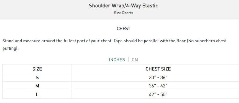 [Australia] - McDavid Adult 4-Way Elastic Shoulder Wrap Black Medium 