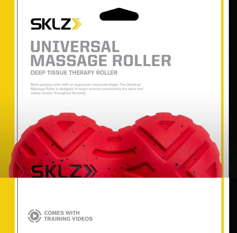SKLZ Massage Balls - Physical Therapy Ball for Myofascial Release, Trigger Points, Deep Tissue Massages, Pain Relief, Warm Up and Recovery. (Dual Soft, 2.5-inch, 5-inch, Dual High Density)