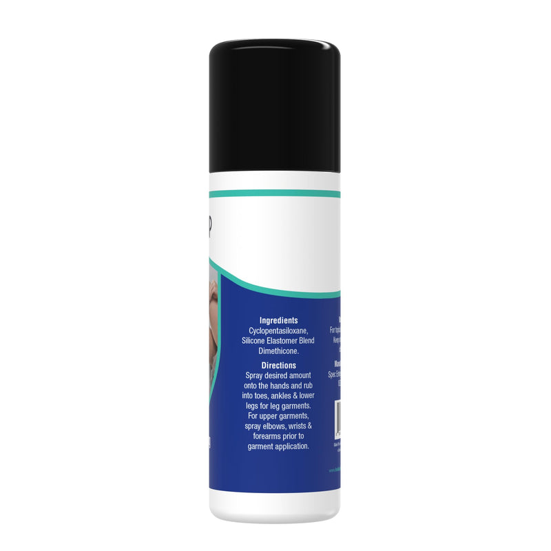 [Australia] - Compression Sock Aid Lubricant Spray - Hypoallergenic Sock Aids for Putting on Socks, Stocking Donner for Putting on Compression Stockings - Non-Greasy & Non-Sticky Formula, 3.38 fl.oz. 