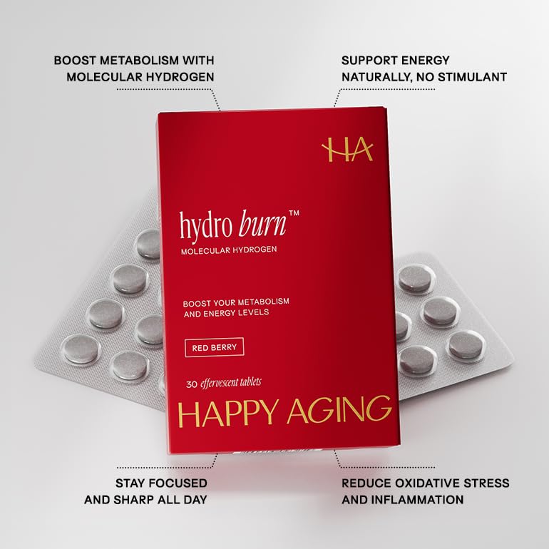 [Australia] - H2 Molecular Hydrogen Water Tablets with Magnesium, Energy Boost, Gluten Free, Keto Antioxidant Drink, Fast Dissolving Supplements, Helps Fight Inflammation & Stress 30 Tablets 1 