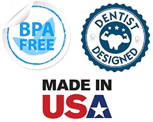 [Australia] - ProDental Thin and Trim Mouth Guard for Grinding Teeth – 6 Pack, USA Made, Bonus: Teeth Whitening System Included, Night Guard Stops Bruxism - Teeth Clenching, Customizable Dental Tray - No BPA 