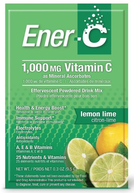 EnerVitamin C, Lemon Lime, 30 Packets/Sachets
