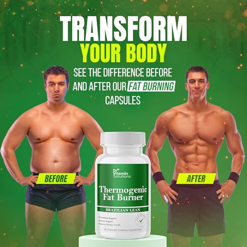 DR. Vitamin Nighttime Fat Burner Supplements, 30 Capsules and Dr Vitamins Thermogenic Fat Burner for Women and Men, 35 Capsules