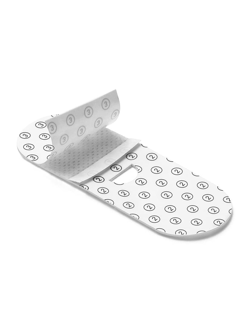 [Australia] - UPGRADED Adhesive Patch Refill Pack Compatible with stoiQ and VAVA Smart Baby Thermometers - 12 Non Woven Sticker Bands |%15 more adhesion and%70 longer attachment compared to OEM patches. 1 pack (12 Patches) 