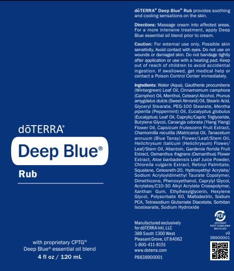 [Australia] - doTERRA Deep Blue Rub 4 Ounce 