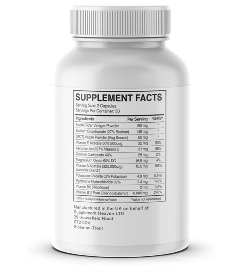 Ozalyn – Metabolism Support – Extra Strength Formula – 60 Vegan Capsules – Supports Metabolism & Energy - Vegan/New & Sealed