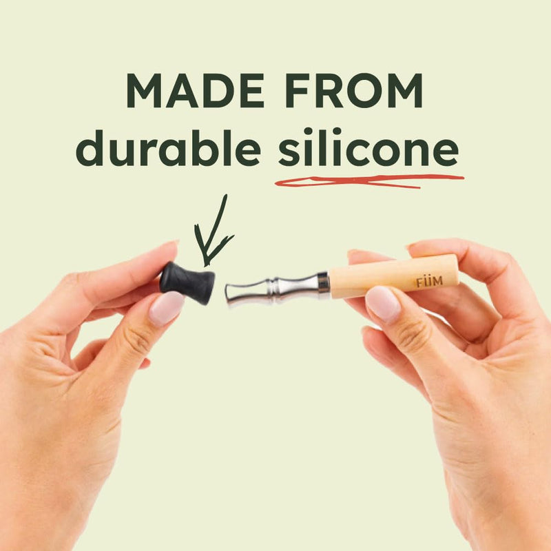[Australia] - Toppers - Chewable Mouthpiece for Flavored Air Device | Naturally Switch from Bad Habits | 3 Pack F√úM Accessory 