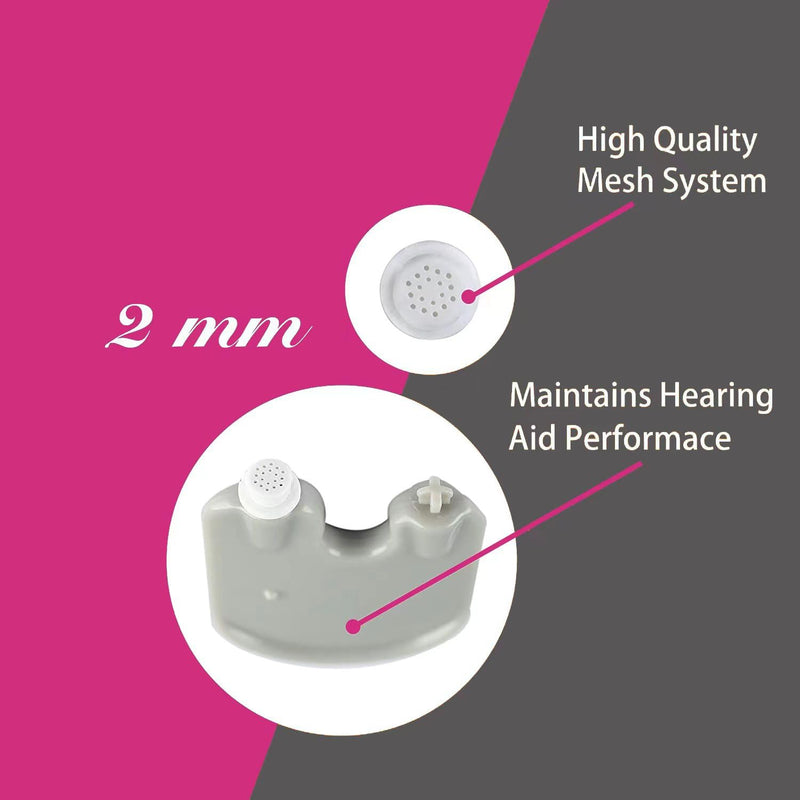 Hearing Aid Supplies Wax Guard Filters for Oticon Prowax Receives, Prowax Replacement for Oticon Hearing Aid (2mm/3 Packs)