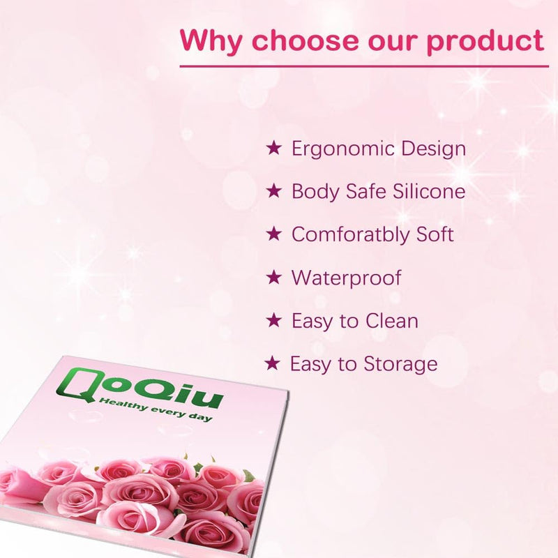 [Australia] - Silicone Dilators for Pelvic Floor for Women with Fine Scales, 5-Pack Pink with Storage Bag, Pelvic Wand Massager, Pelvic Floor Muscle Trainer, Pelvic Floor Strengthening Device 