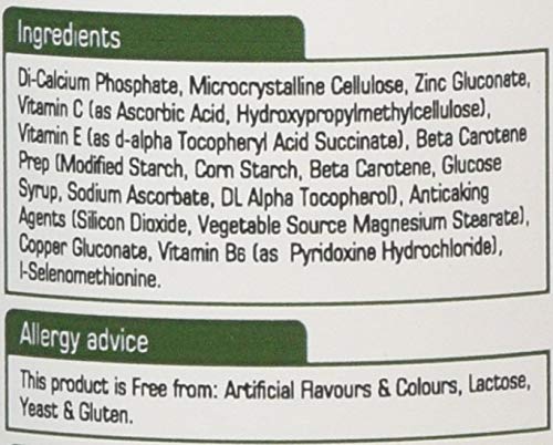 Selenium - with Zinc and Vitamins A C & E