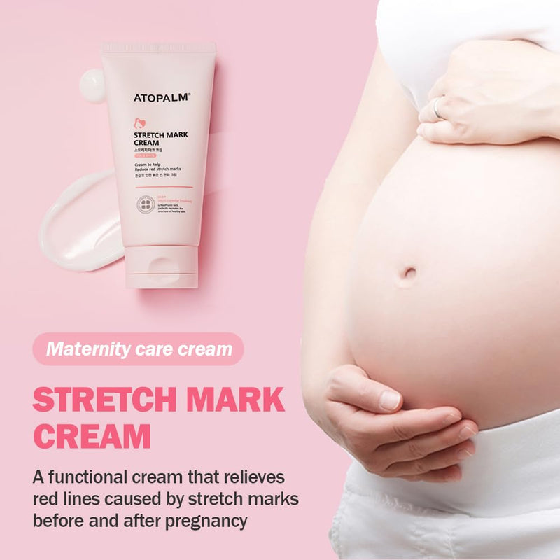 [Australia] - ATOPALM Maternity Care Stretch Mark Cream, 150ml 5 Fl Oz, Canola Oil Postpartum Skin Care| Pregnancy Red Lines Relief | Skin Swelling Elasticity Improvement| Gentle Body Moisturizing | Kbeauty 