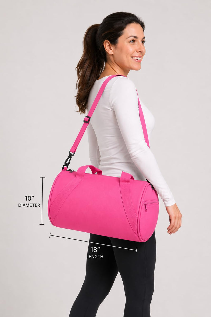 Off To Daddys House DDLG Baby Girl Funny Novelty Storage Duffel Bag Adult Pink